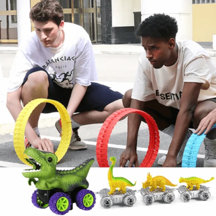 🦖DinoSwift Set – Soar with the Anti-Gravity Dinosaur Car🧸