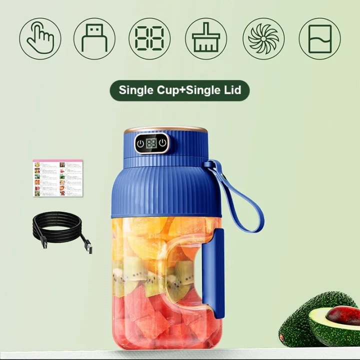 🎁NEW YEAR HOT SALE 50% OFF🍊Multifunctional Portable Juicer Cup With Digital Display