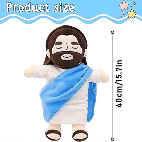 Comforting Christ - Jesus Breathing Plushie ❤️