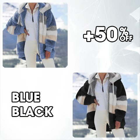 🔥 50% OFF-🐑CONTRASTING LAMB WOOL PADDED COAT🎁SPECIAL OFFER