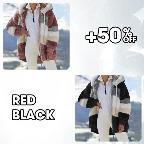 🔥 50% OFF-🐑CONTRASTING LAMB WOOL PADDED COAT🎁SPECIAL OFFER