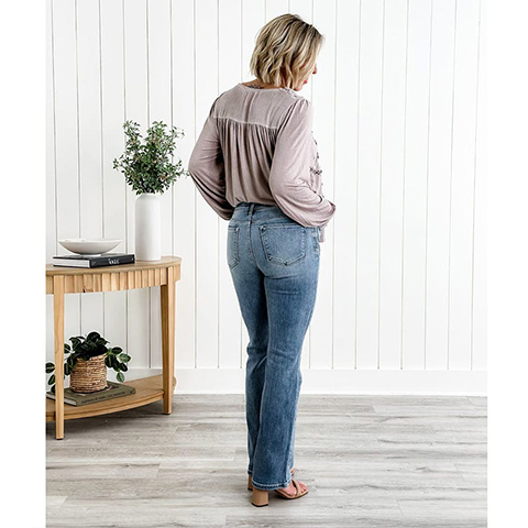 👖Tummy Control Bootcut Jeans ⭐️ 2024 Best Selling Jeans