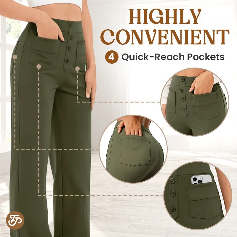 (✨End-of-season Sale 50%) Women's Casual High Waist Stretch Pants
