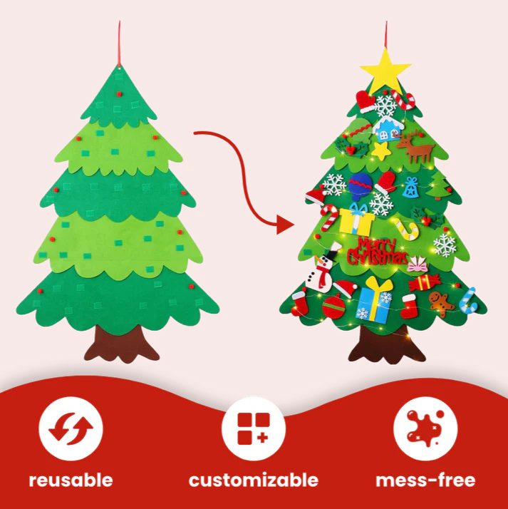 🔥2025 HOT SALE 49% OFF⭐DIY Christmas Tree (Free fairy lights)