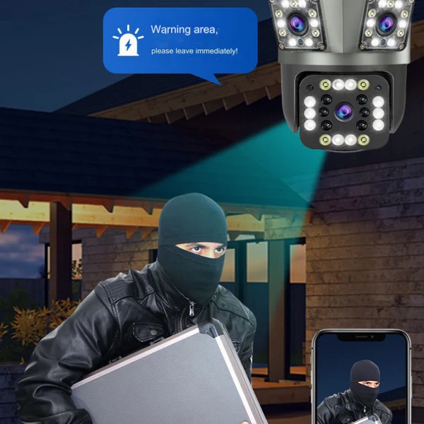 Outdoor Waterproof Wireless WiFi HD Security Camera 4