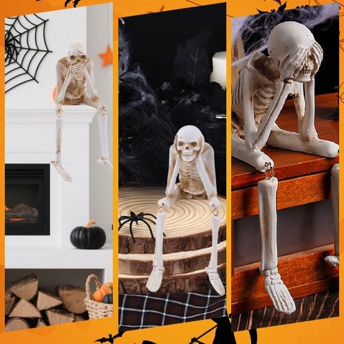 Creative Skeleton Skull Decor