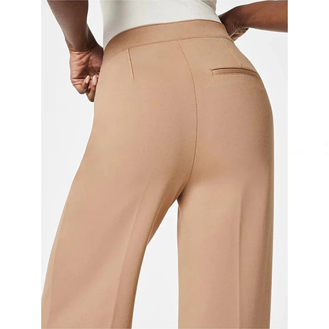 👖Tummy Control Button Wide Leg Pant