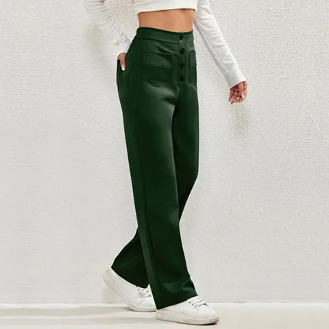 ❄️Last Day 50% Off - Women's Casual High Waist Stretch Pants✨