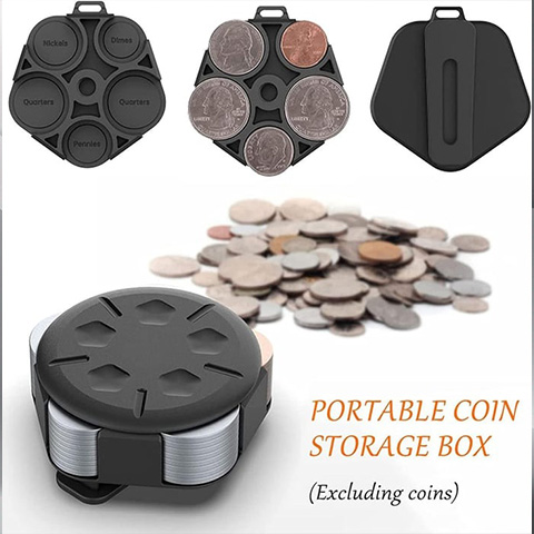 🔥Last Day Promotion - 49% OFF🎁Portable Coin Storage Box