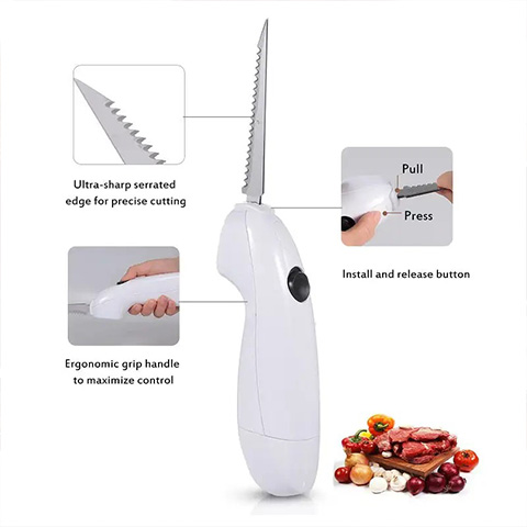 🔥FLASH SALE 50%OFF🍗Kitchen Easy Cut Electric Cordless Cutting Tool😍