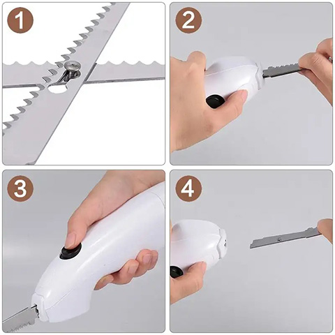 🔥FLASH SALE 50%OFF🍗Kitchen Easy Cut Electric Cordless Cutting Tool😍