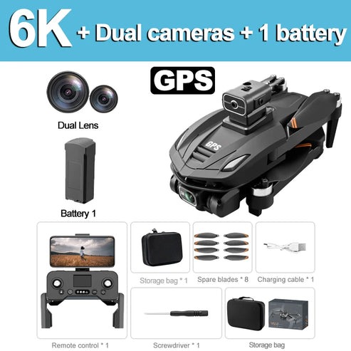 V168 MAX PRO Drone GPS 8K Professional