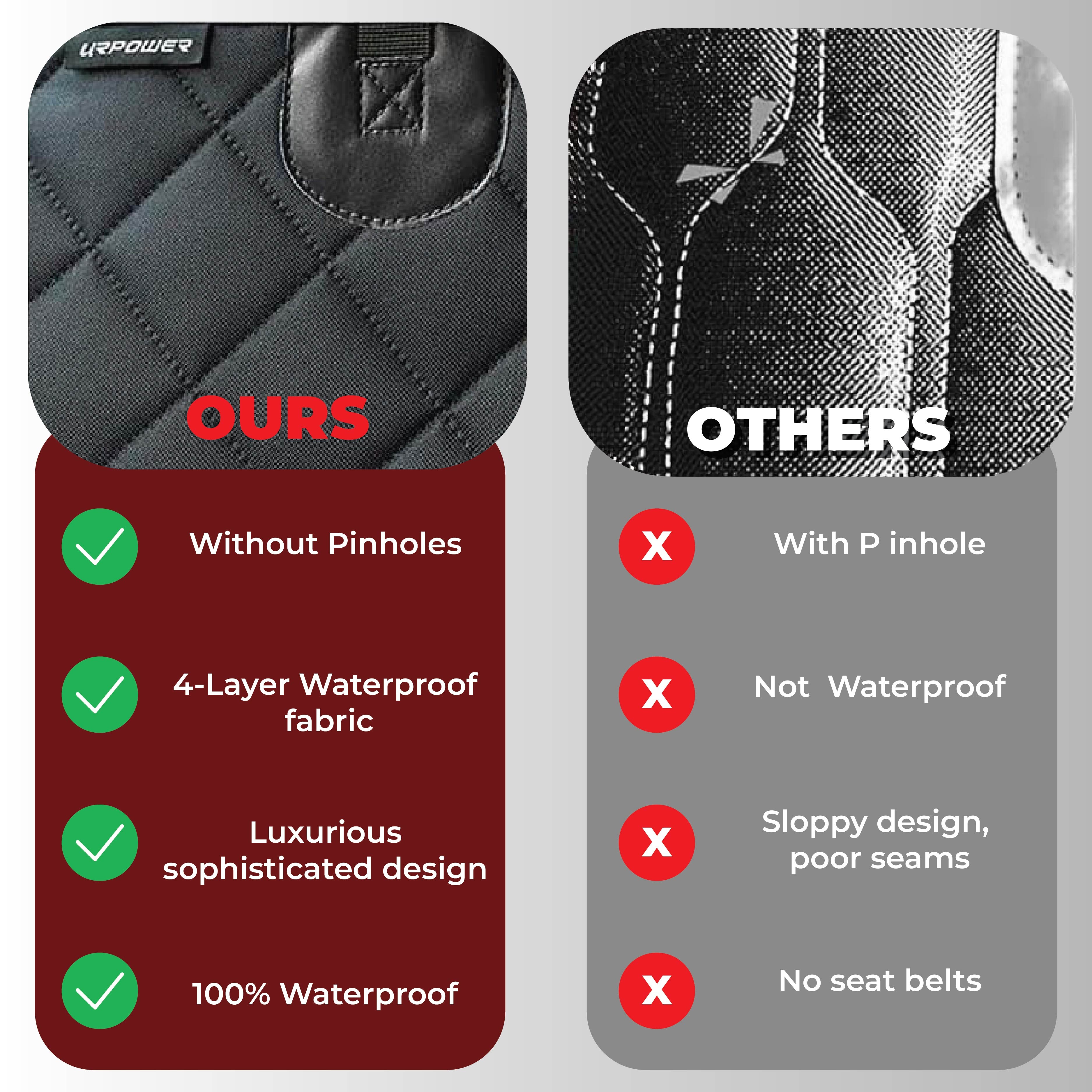 🔥Last Day 50% OFF🔥 Waterproof Dog Car Seat Cover with Hard Bottom