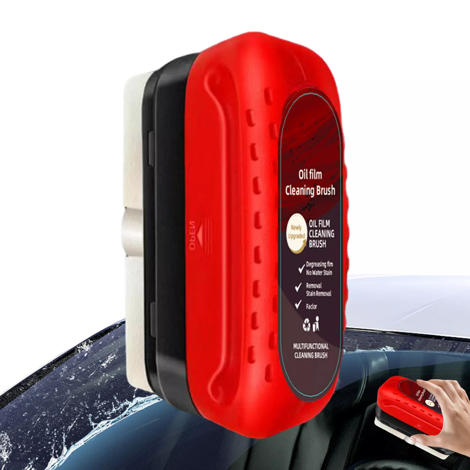 🔥LAST DAY SALE 49% OFF🔥Powerful Windshield Cleaner & Oil Film Remover, Car Glass Cleaner