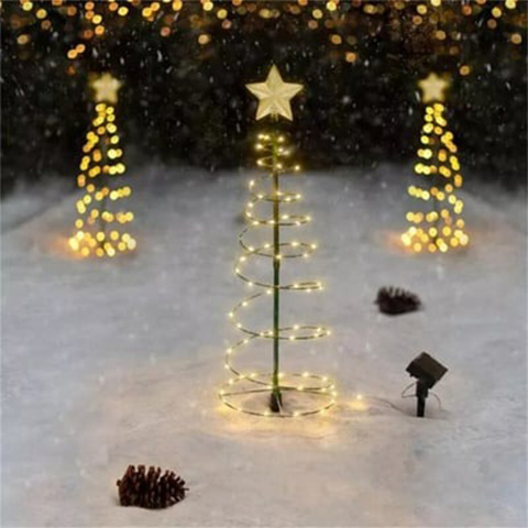 Solar Christmas Tree LED String Lights