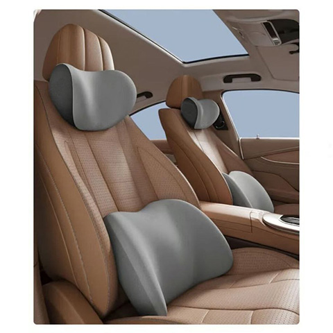 🎁 Car Headrest & Lumbar Support Cushion