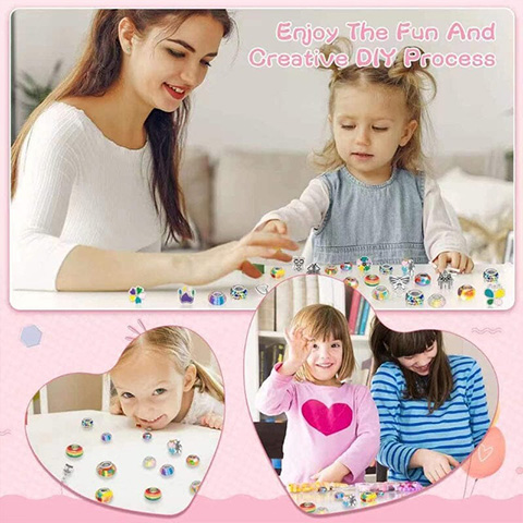 🔥HOT SALE 🎁 Girls Charm Bracelet Making Kit
