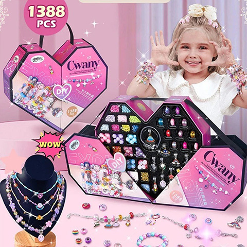 🔥HOT SALE 🎁 Girls Charm Bracelet Making Kit
