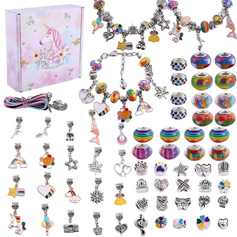 🔥HOT SALE 🎁 Girls Charm Bracelet Making Kit