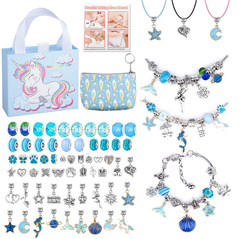 🔥HOT SALE 🎁 Girls Charm Bracelet Making Kit