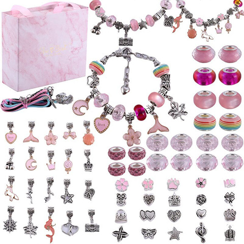 🔥HOT SALE 🎁 Girls Charm Bracelet Making Kit