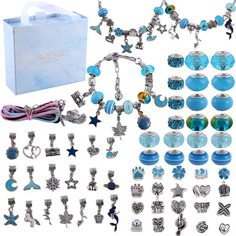 🔥HOT SALE 🎁 Girls Charm Bracelet Making Kit