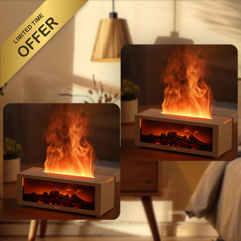 BlissMe Fireplace Style Humidifier
