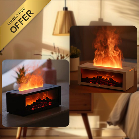 BlissMe Fireplace Style Humidifier