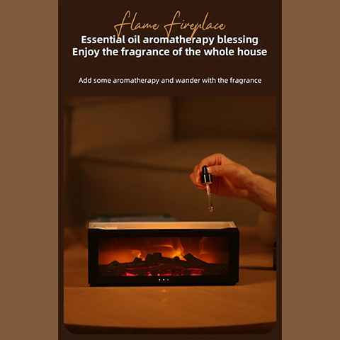 BlissMe Fireplace Style Humidifier