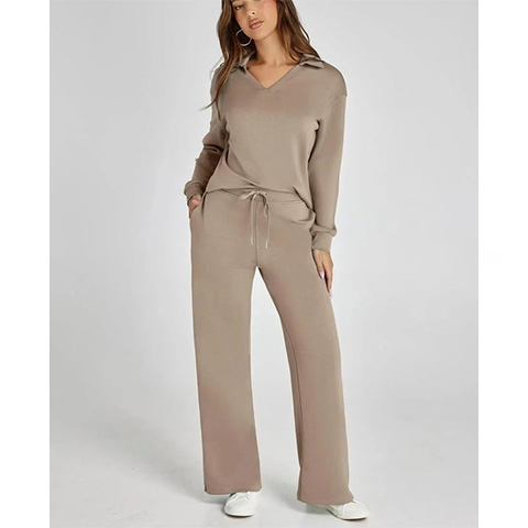 Women's 2 Piece Sets Outfits Casual Long Sleeve Sweatsuits Sets