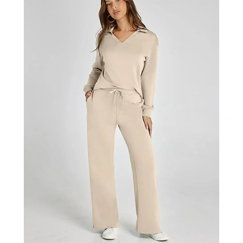 Women's 2 Piece Sets Outfits Casual Long Sleeve Sweatsuits Sets