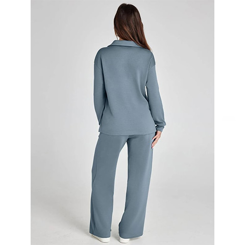 Women's 2 Piece Sets Outfits Casual Long Sleeve Sweatsuits Sets