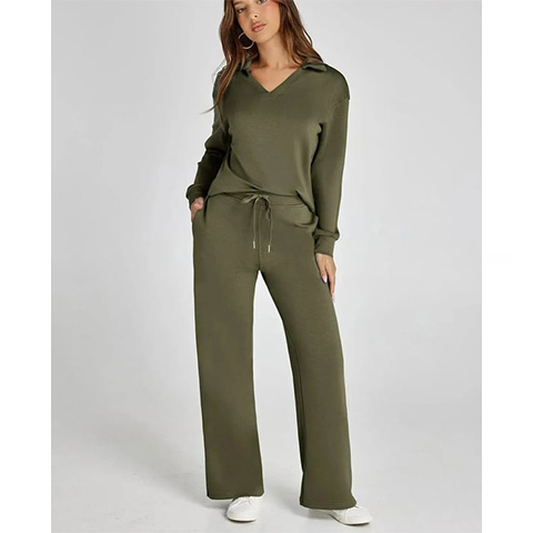 Women's 2 Piece Sets Outfits Casual Long Sleeve Sweatsuits Sets