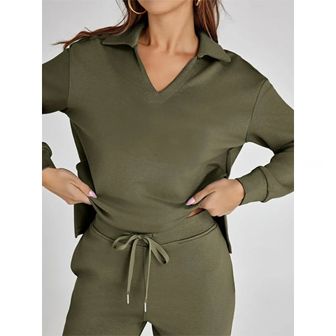 Women's 2 Piece Sets Outfits Casual Long Sleeve Sweatsuits Sets