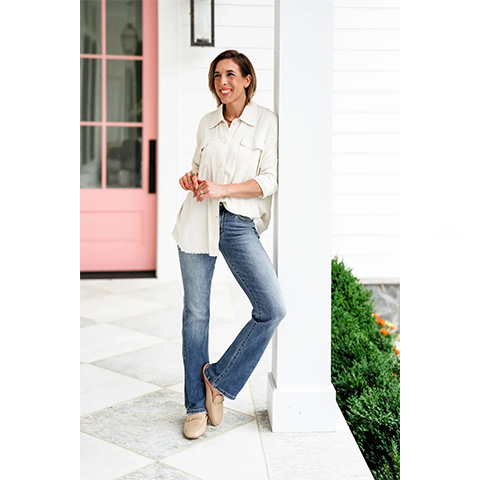 👖Tummy Control Bootcut Jeans ⭐️ 2024 Best Selling Jeans