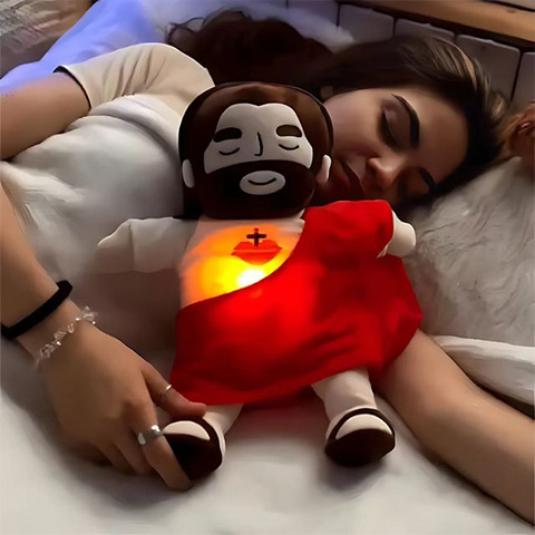 Comforting Christ - Jesus Breathing Plushie ❤️