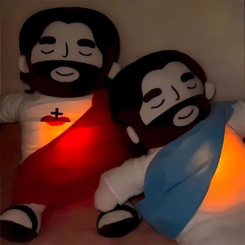 Comforting Christ - Jesus Breathing Plushie ❤️