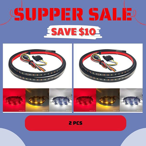 🚘Led Tailgate Lights- Turn Signals And Driving And Reversing Lights⚡️