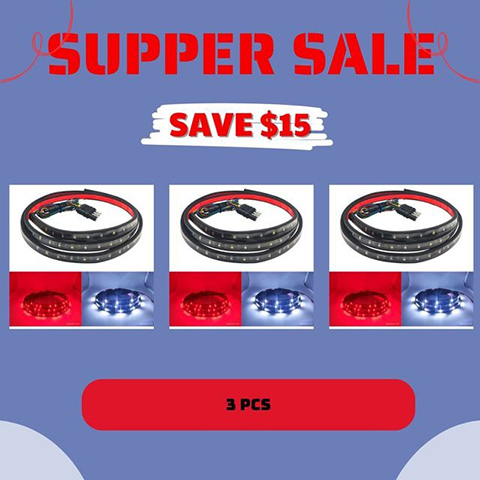 🚘Led Tailgate Lights- Turn Signals And Driving And Reversing Lights⚡️