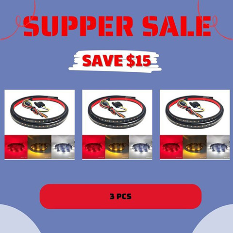 🚘Led Tailgate Lights- Turn Signals And Driving And Reversing Lights⚡️