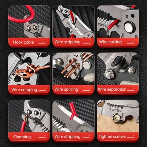 ⚡️2025 Promotion⚡️New Upgrade 18-in-1 Multifunctional Folding Pliers