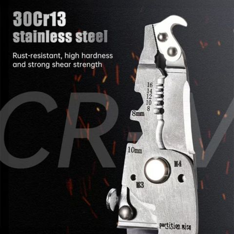 ⚡️2025 Promotion⚡️New Upgrade 18-in-1 Multifunctional Folding Pliers