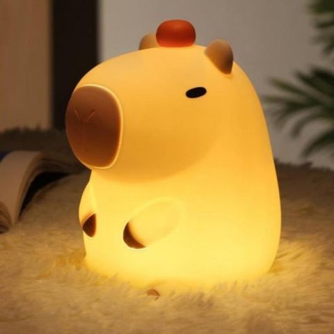 MeWaii Capybara Squishy Night Light - Perfect Gift 🎁