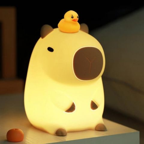 MeWaii Capybara Squishy Night Light - Perfect Gift 🎁