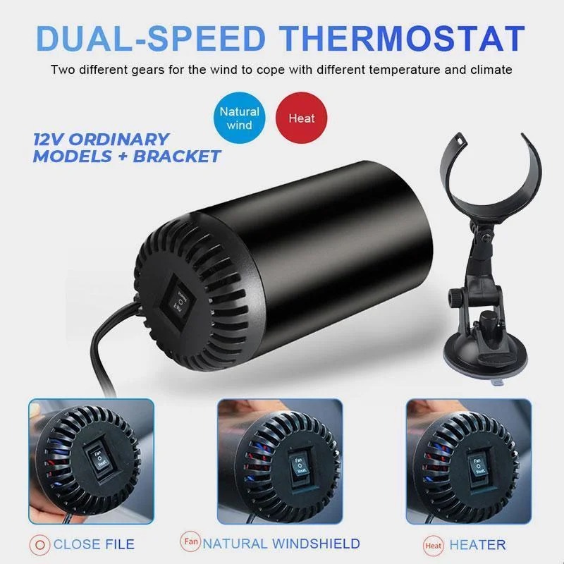 🔥LAST SALE 48% OFF TODAY🔥 Fast Heating Car Warm Air Blower