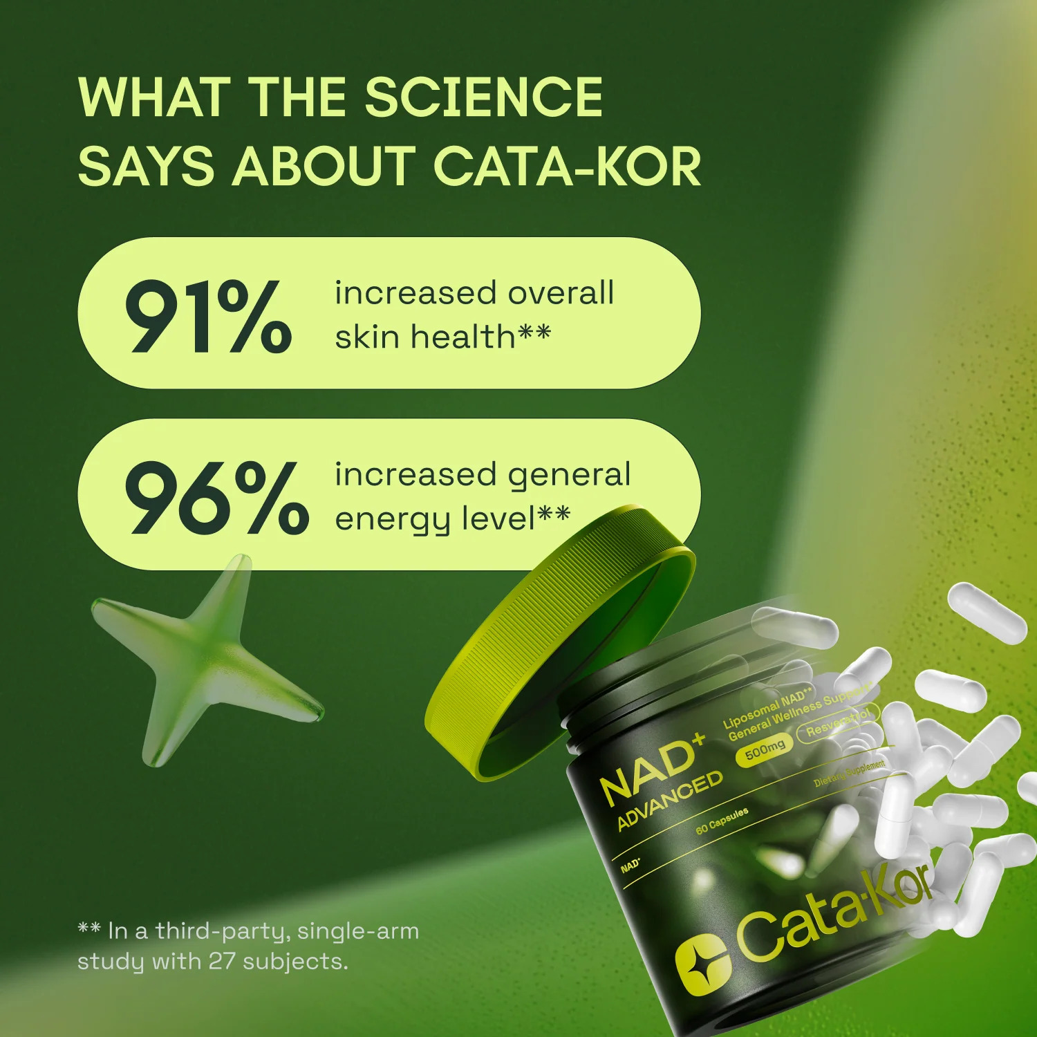 Cata-Kor NAD⁺ Advanced - Cellular Energy & Healthy Aging Support