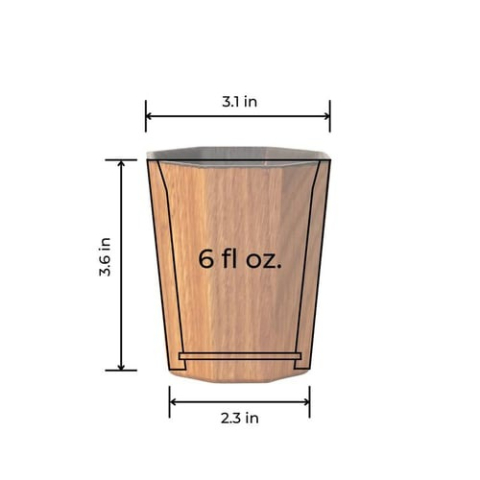 🎁Last Day Promotion 49% OFF🔥Handmade and Charred Drinking Vessel - Ideal Whiskey Glass for Whiskey Consumption