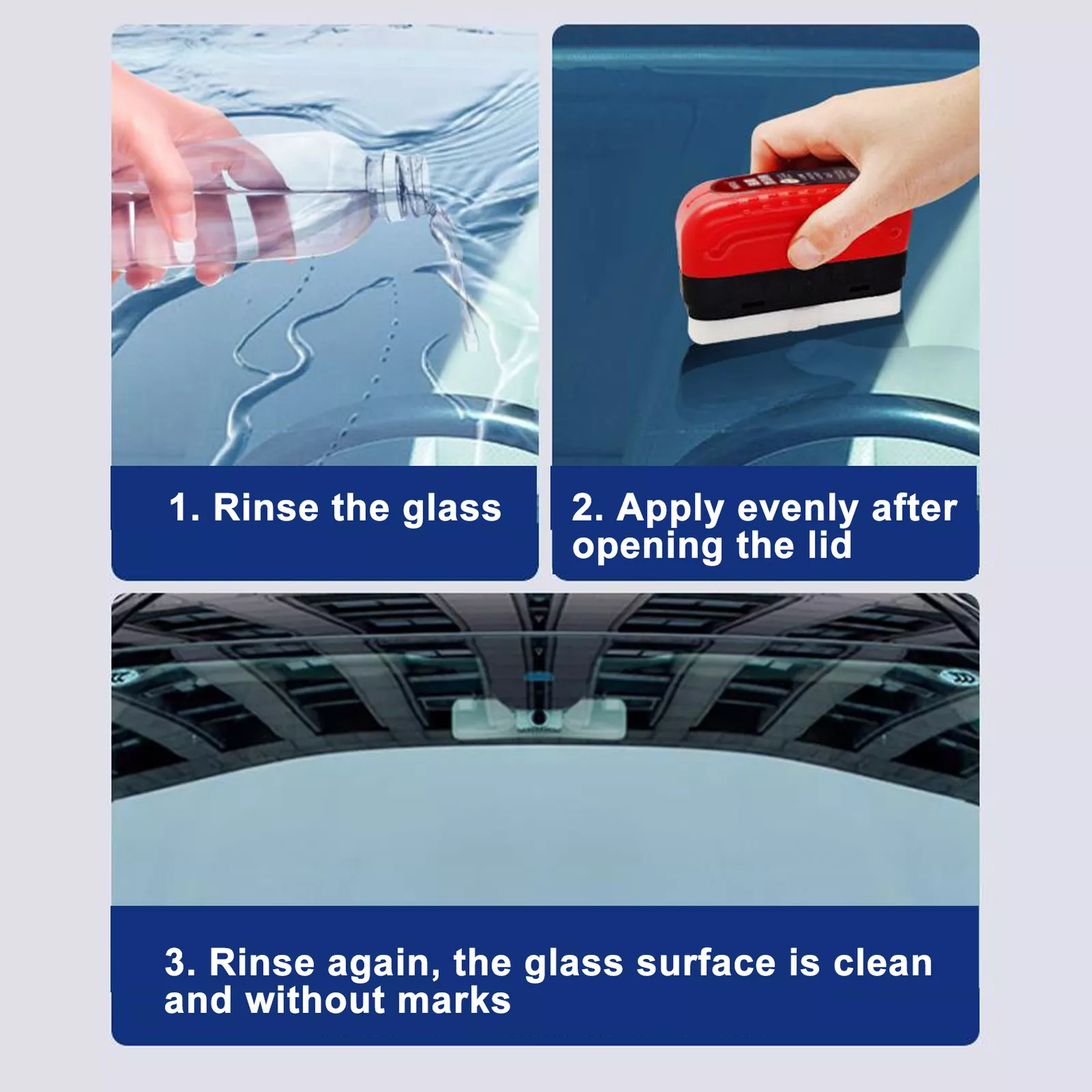 🔥LAST DAY SALE 49% OFF🔥Powerful Windshield Cleaner & Oil Film Remover, Car Glass Cleaner