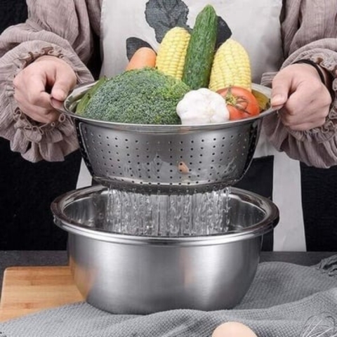 🎁 2025 New Year Sale 50% OFF 🔥 Germany Multifunctional Stainless Steel Basin