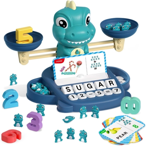 👶Preschool Learning Activities Math Counting Matching Letter Toys